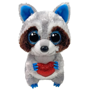 Ratonul hoț cu inimioară 15 cm (Beanie Boos) Ratonul hoț cu inimioară 15 cm (Beanie Boos)