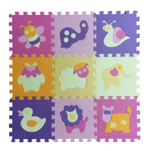 Covoraș-puzzle educativ „Animale”, 9 elem. Covoraș-puzzle educativ „Animale”, 9 elem.