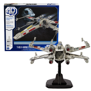 Puzzl 4D: Nava Spațială Xwing, seria „Star Wars”, 160 piese Puzzl 4D: Nava Spațială Xwing, seria „Star Wars”, 160 piese