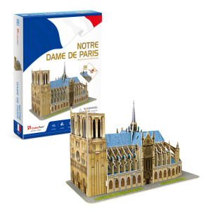3D puzzle „Catedrala Notre Dame”, 53 elemente