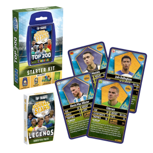 Joc de masă Top Trumps „World Football Stars 200” (set de start)