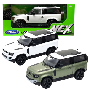 Коллекционный автомобиль 2020 Land Rover Defender WELLY 1:24 Коллекционный автомобиль 2020 Land Rover Defender WELLY 1:24