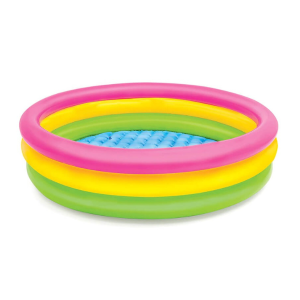 Piscină gonflabilă pentru copii “Curcubeu” 114×25 cm, 131 L, 2+ Piscină gonflabilă pentru copii “Curcubeu” 114×25 cm, 131 L, 2+