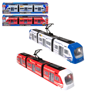 Tramvai urban Teamsterz, cu lumini și sunete, în as. Tramvai urban Teamsterz, cu lumini și sunete, în as.