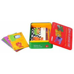 Puzzle „Unde locuiesc animalele”, 12 elem. Puzzle „Unde locuiesc animalele”, 12 elem.