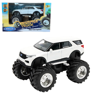 Металлический Monster Truck 1:38 2023 Ford Explorer, Big Wheel Металлический Monster Truck 1:38 2023 Ford Explorer, Big Wheel
