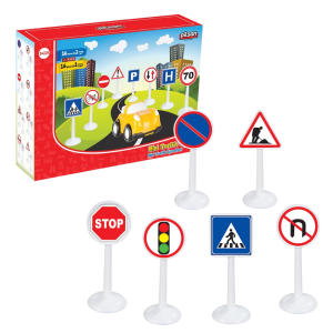 Игровой набор «Мини дорожные знаки» Игровой набор «Мини дорожные знаки»