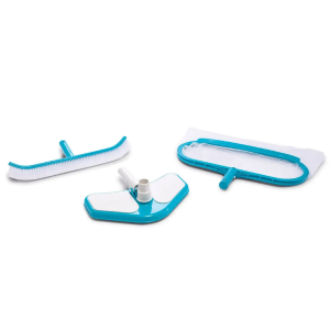 INTEX Набор “Deluxe” для чистки бассейна: сетка, щетка, вакуумная насадка