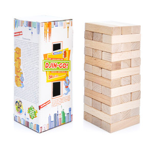 Joc de masă „Jin GO” jenga din 36 blocuri de lemn Joc de masă „Jin GO” jenga din 36 blocuri de lemn