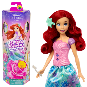 Papușa Barbie Spin Reveal „Mica sirena Ariel” Papușa Barbie Spin Reveal „Mica sirena Ariel”