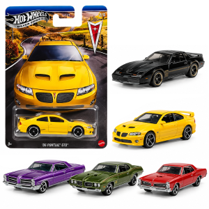 1:64 Hot Wheels Набор коллекционных машинок – Pontiac 100 лет, (асс.) 1:64 Hot Wheels Набор коллекционных машинок – Pontiac 100 лет, (асс.)