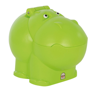 Cutie de depozitare pentru jucării „Hipopotam”, verde Cutie de depozitare pentru jucării „Hipopotam”, verde