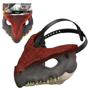 Mască de dinozaur „Jurrasic World”, cu maxilar mobil Mască de dinozaur „Jurrasic World”, cu maxilar mobil