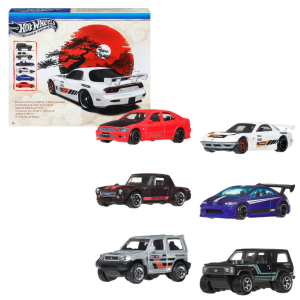 Set mașinuțe Hot Wheels 1:64 „Streets of Japan” 6 buc. Set mașinuțe Hot Wheels 1:64 „Streets of Japan” 6 buc.
