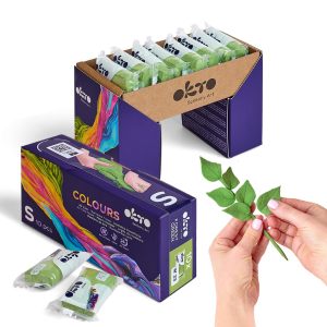 Воздушный оливковый пластилин Air Clay OKTO Colours, 10 шт. х 6 г, размер S Воздушный оливковый пластилин Air Clay OKTO Colours, 10 шт. х 6 г, размер S