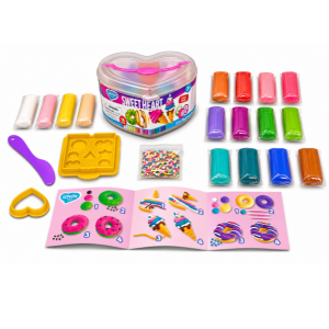 Set de aluat pentru modelare Play Dough „Inimioară”, 16 culori a câte 15 g. Set de aluat pentru modelare Play Dough „Inimioară”, 16 culori a câte 15 g.
