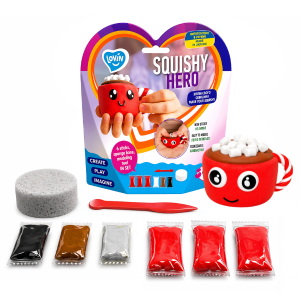Набор воздушного пластилина Air clay «Squishy: Какао», 6шт. х 5г. Набор воздушного пластилина Air clay «Squishy: Какао», 6шт. х 5г.