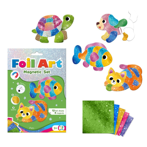 Set magnetic creativ cu folie „Animale de companie” Set magnetic creativ cu folie „Animale de companie”
