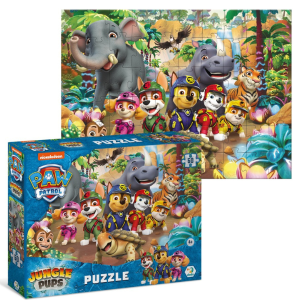 Puzzle „Jungla”, seria Patrula cățelușilor, 60 elem. Puzzle „Jungla”, seria Patrula cățelușilor, 60 elem.