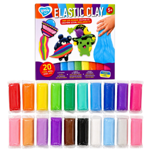 Plastilină aerată Air Clay, 20 culori x 6 g. Plastilină aerată Air Clay, 20 culori x 6 g.