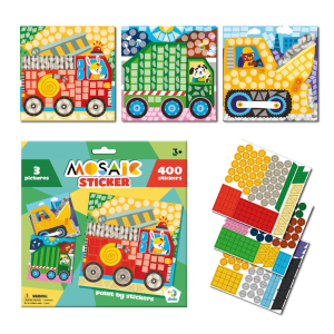 Mozaic cu abțibilduri „Transport”, 400 elem. Mozaic cu abțibilduri „Transport”, 400 elem.