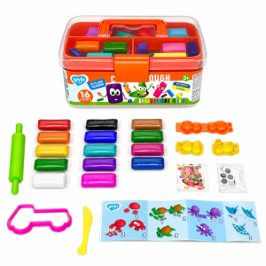 Набор теста для лепки Play dough, 16 цветов x 15 г. Набор теста для лепки Play dough, 16 цветов x 15 г.