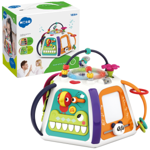 Cub montessori „Padure” cu sunet si lumina Cub montessori „Padure” cu sunet si lumina