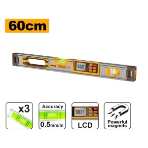Уровень магнитный 60см INGCO HSL98060D Уровень магнитный 60см INGCO HSL98060D