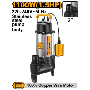 Pompă submersibilă pentru apă murdară 1100W INGCO SPDS110068 Pompă submersibilă pentru apă murdară 1100W INGCO SPDS110068