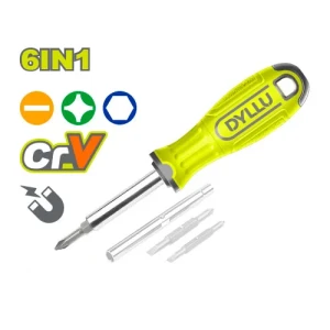 Set surubelniță cu biți 6in1 DYLLU DTSS5506 Set surubelniță cu biți 6in1 DYLLU DTSS5506