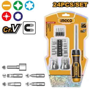 Set surubelnita 24buc. INGCO HKSDB0248 Set surubelnita 24buc. INGCO HKSDB0248
