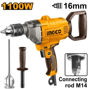 Строительный миксер 1100Вт INGCO MX11008 Строительный миксер 1100Вт INGCO MX11008