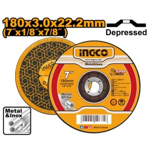 Диск по металу 180*3.0*22.2мм INGCO MCD301801 Диск по металу 180*3.0*22.2мм INGCO MCD301801