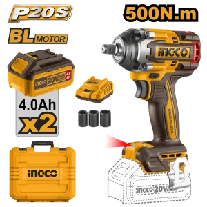 Гайковёрт аккумуляторный ударный CIWLI2050 220V/2*4A INGCO Гайковёрт аккумуляторный ударный CIWLI2050 220V/2*4A INGCO