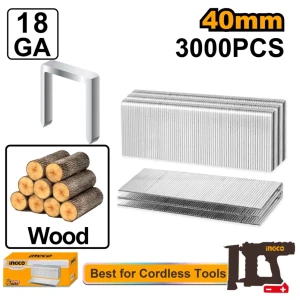 Capse pentru capsator manual 40mm 3000buc. INGCO AST18403 Capse pentru capsator manual 40mm 3000buc. INGCO AST18403