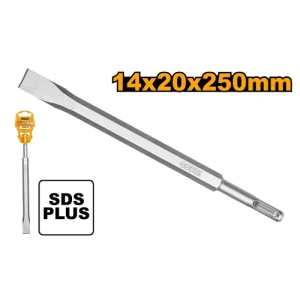 Зубило плоское SDS Plus 14x250х20 мм INGCO DBC0122501 Зубило плоское SDS Plus 14x250х20 мм INGCO DBC0122501