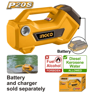 Аккумуляторный водяной насос INGCO TPLI2001 Аккумуляторный водяной насос INGCO TPLI2001