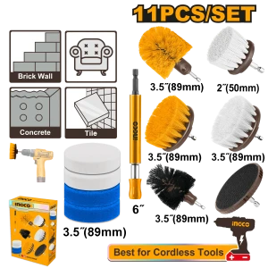 Set de perii pentru curatat 11 buc INGCO WCB1101 Set de perii pentru curatat 11 buc INGCO WCB1101