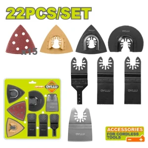 Set accesori pentru ceramică pentru mașină multifuncțională 22buc. DYLLU DTMA9417 Set accesori pentru ceramică pentru mașină multifuncțională 22buc. DYLLU DTMA9417