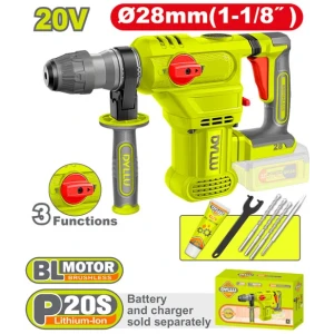 Ciocan rotopercutor compatibil cu acumulator 28mm DYLLU DTLM25286 Ciocan rotopercutor compatibil cu acumulator 28mm DYLLU DTLM25286