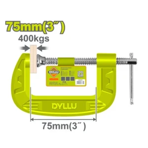 Menghina cu surub tip G 75mm DYLLU DTCP1103 Menghina cu surub tip G 75mm DYLLU DTCP1103