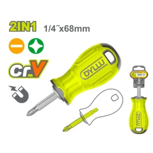 Набор отверток 2 в 1 PH2 + SL6.5 DYLLU DTSS45M1 Набор отверток 2 в 1 PH2 + SL6.5 DYLLU DTSS45M1