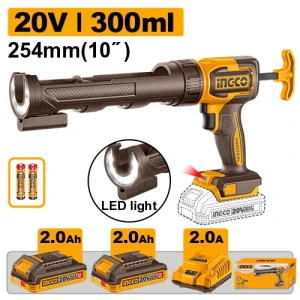 Pistol pentru silicon 300mm INGCO CCGLI20021 Pistol pentru silicon 300mm INGCO CCGLI20021