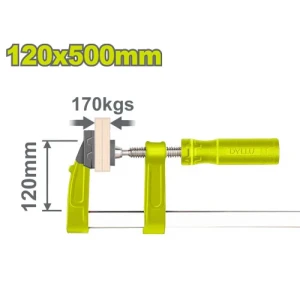 Menghina cu surub tip F 120x500mm DYLLU DTCP2123 Menghina cu surub tip F 120x500mm DYLLU DTCP2123