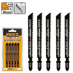 Set lama ferestrau pendular pu lemn 74mm 5buc INGCO JSBT111C Set lama ferestrau pendular pu lemn 74mm 5buc INGCO JSBT111C