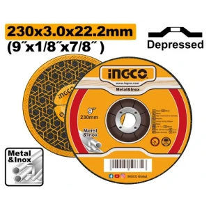 Диск по металу 230*3.0*22.2мм INGCO MCD302301HA Диск по металу 230*3.0*22.2мм INGCO MCD302301HA