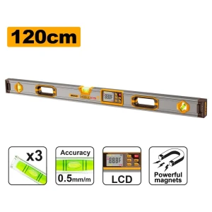 Уровень магнитный 120см INGCO HSL98120D Уровень магнитный 120см INGCO HSL98120D