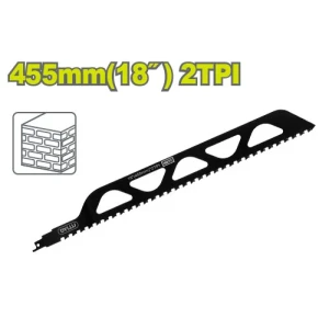Lamă pentru cărămidă ferestrău alternativ 445mm 2TPI DYLLU DTJT2243HM Lamă pentru cărămidă ferestrău alternativ 445mm 2TPI DYLLU DTJT2243HM