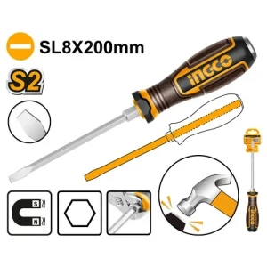 Surubelnita plata SL8*200 INGCO HGTSL8200 Surubelnita plata SL8*200 INGCO HGTSL8200