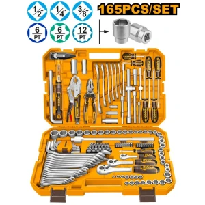 Set universal de scule 165buc INGCO HKTHP51658 Set universal de scule 165buc INGCO HKTHP51658